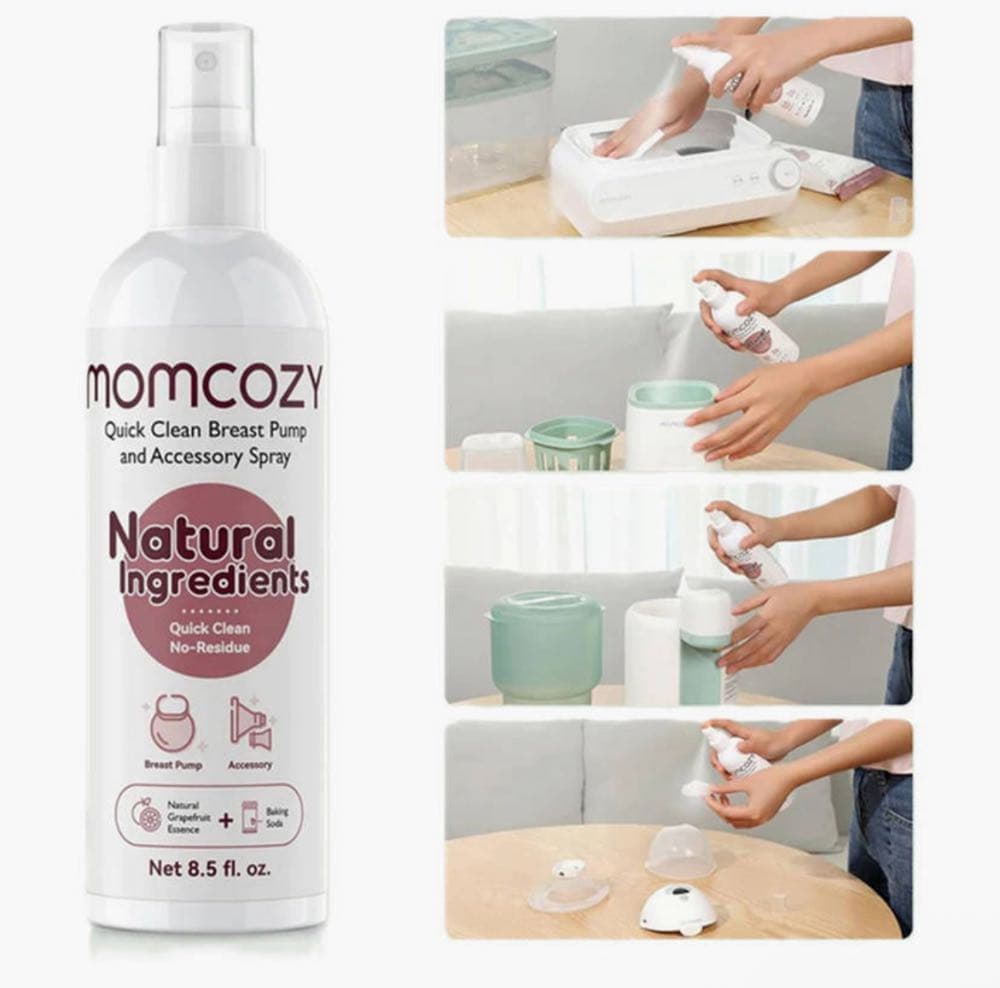 بخاخ منظف لمضخة الثدي المحمولة 250 مل  momcozy