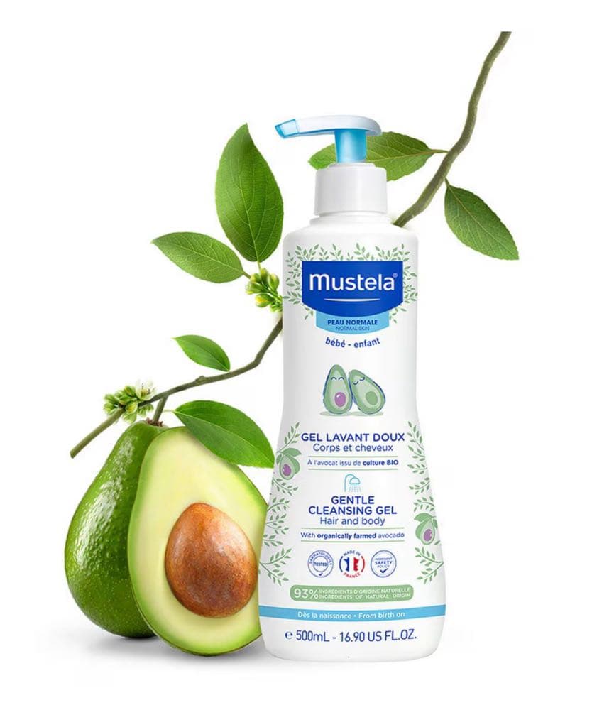 جل منظف لطيف للشعر والجسم- بحجم 500 مل