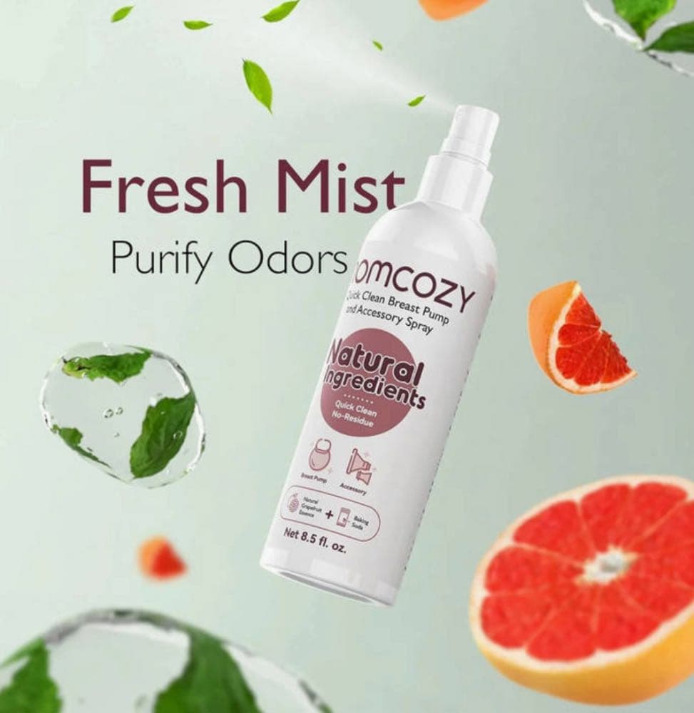 بخاخ منظف لمضخة الثدي المحمولة 250 مل  momcozy