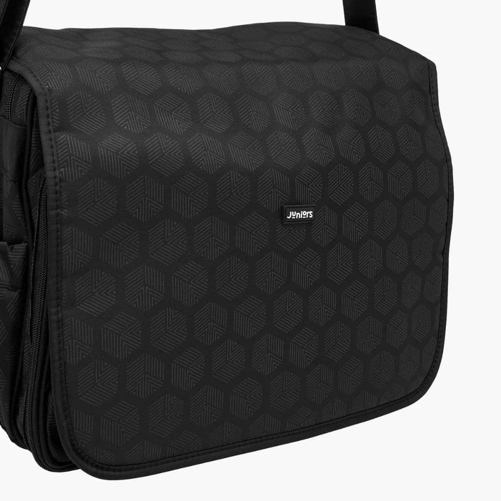 شنطة حفاضات بطبعات مع حزام قابل للتعديل