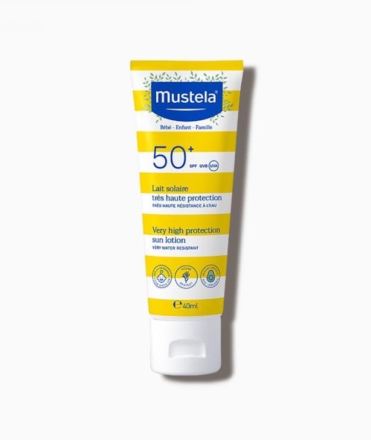 موستيلا - لوشن حماية عالية من الشمس SPF 50+ - 40 مل
