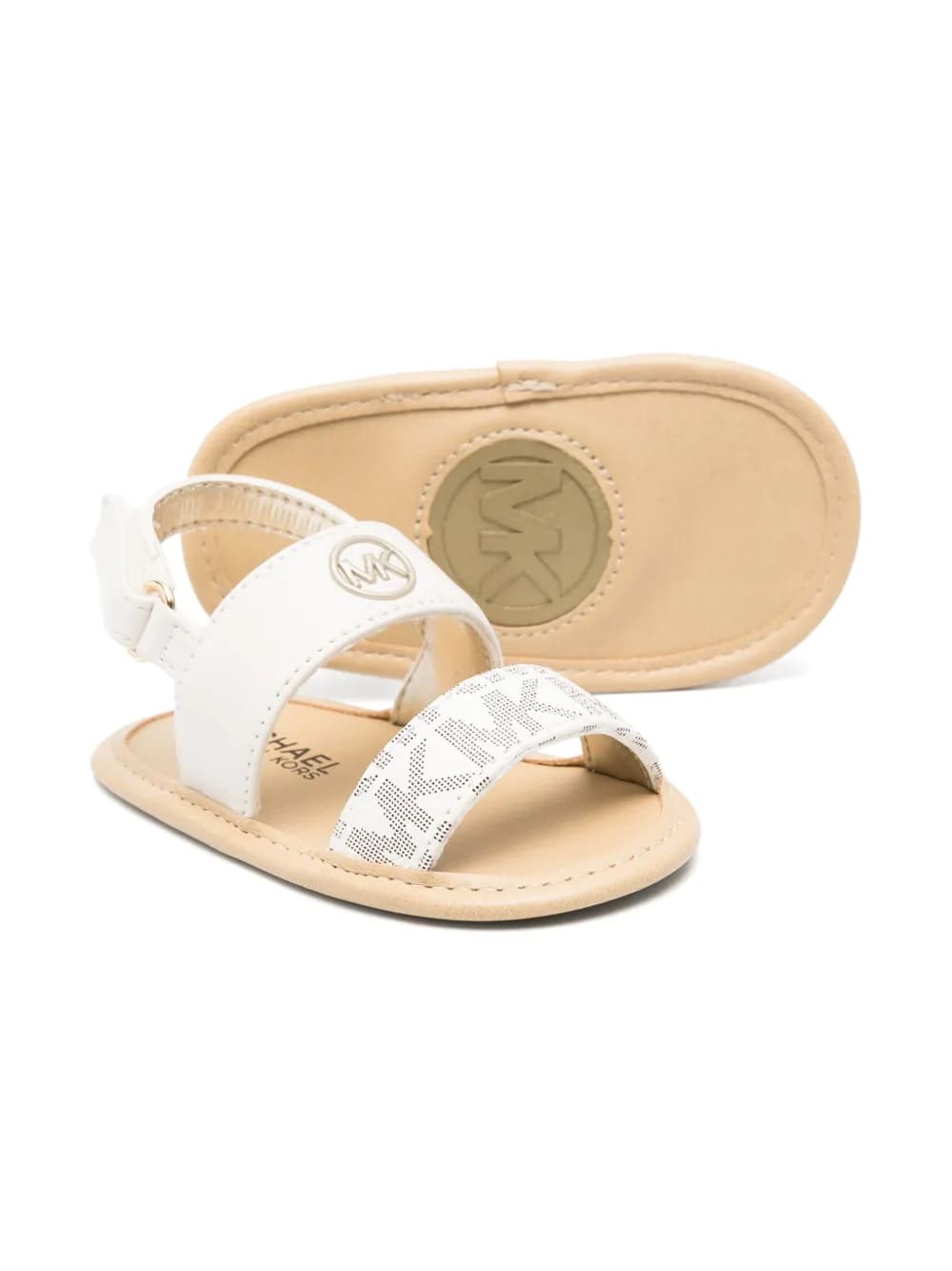 صندل بيبي ماكسون لاييت فلات بحزام خلفي وطبعة مايكل كورس 