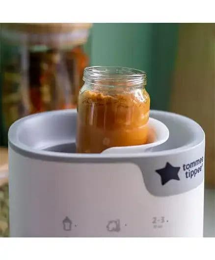  سخان زجاجات مع حامل مدمج سهل الاستخدام للزجاجة tommee tippee