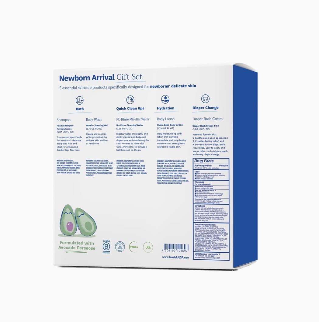 مجموعة هدايا حديثي الولادة من موستيلا