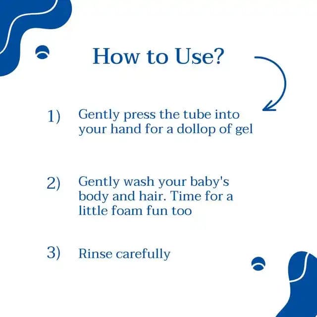 جل منظف لطيف للشعر والجسم- بحجم200 مل