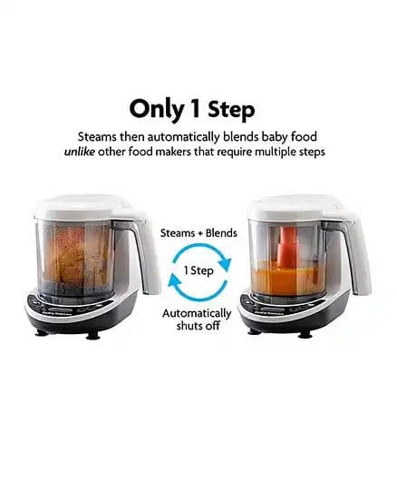 baby brezza - محضر الطعام الفاخر بخطوة واحدة
