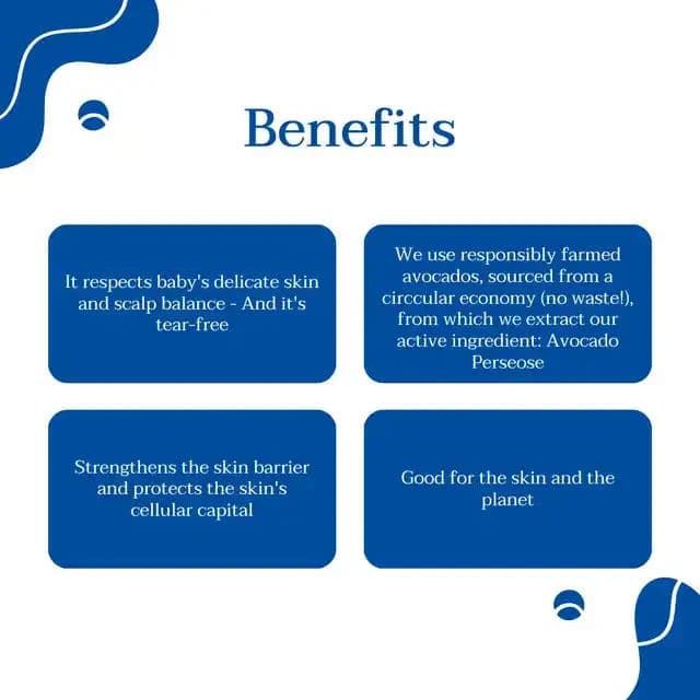 جل منظف لطيف للشعر والجسم- بحجم200 مل