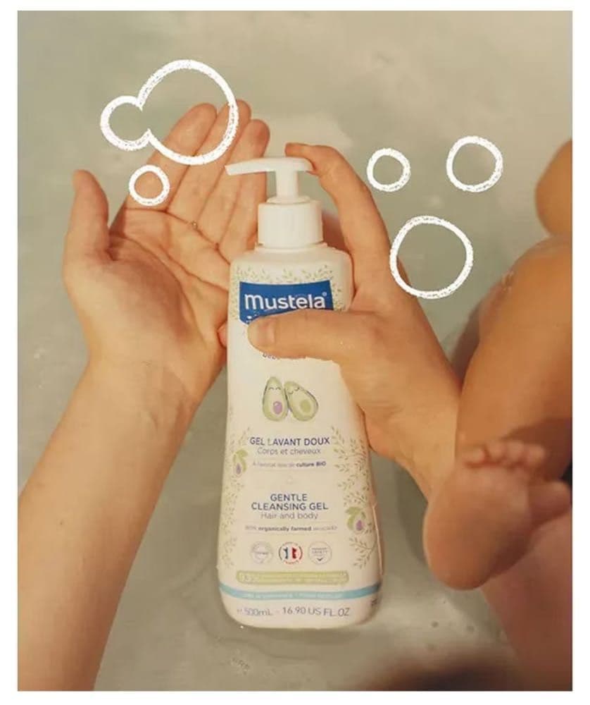 جل منظف لطيف للشعر والجسم- بحجم 500 مل