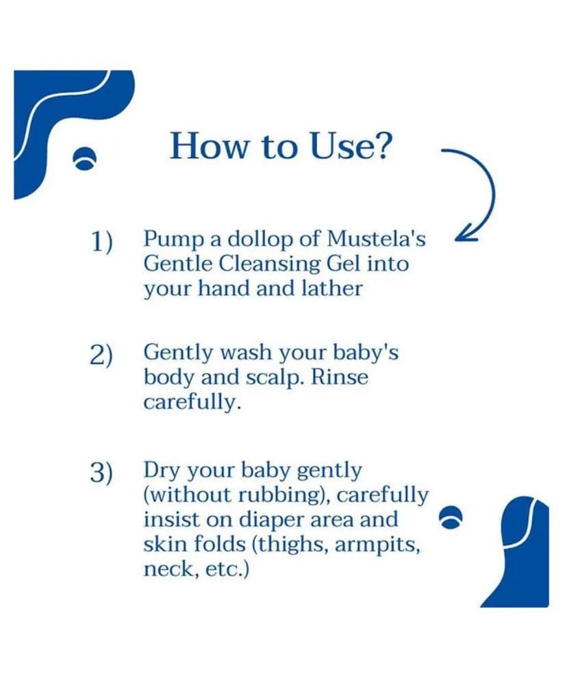 جل منظف لطيف للشعر والجسم- بحجم 500 مل