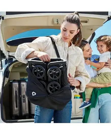 مانشكين عربة أطفال سبارو، تصميم فائق الصغر، خفيفة الوزن،