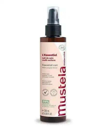 ماستيلا لوشن العناية الأساسية للأمومة - خالٍ من العطور، غير لاصق، وذو ملمس ناعم - 200 مل
