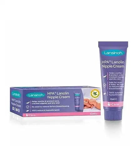 لانسينو اتش بي ايه لانولين للحلمات المتقرحة 10مل - lansinoh