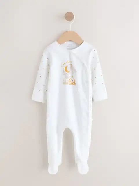  My First - ملابس نوم العيد للرضع - أبيض