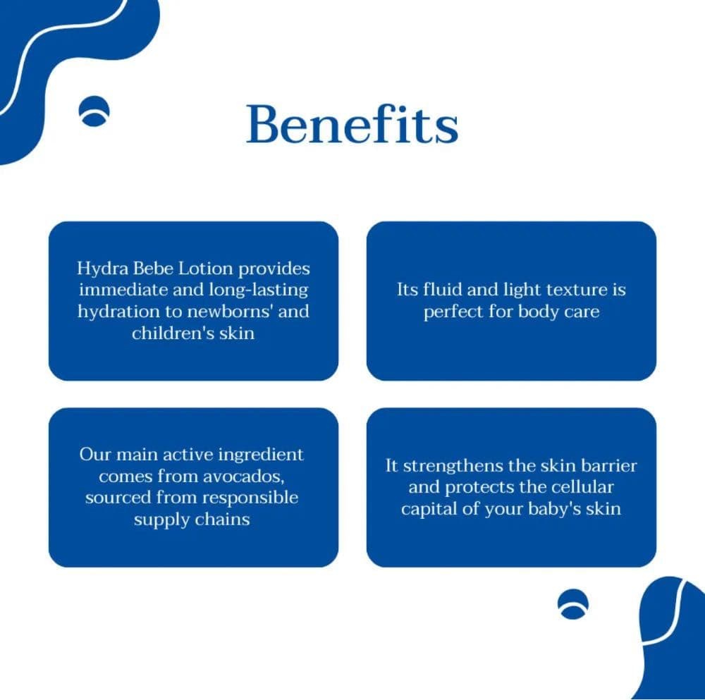 لوشن الجسم هايدرا بيبي بالأفوكادو