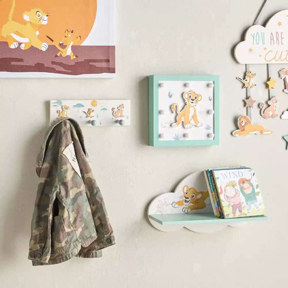 إضاءة حائط ليد - lion king