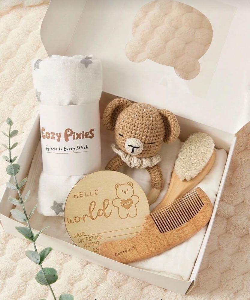 Cozy Pixies 5 قطع مجموعة مستلزمات الطفل، مناسبة لجميع الفصول 