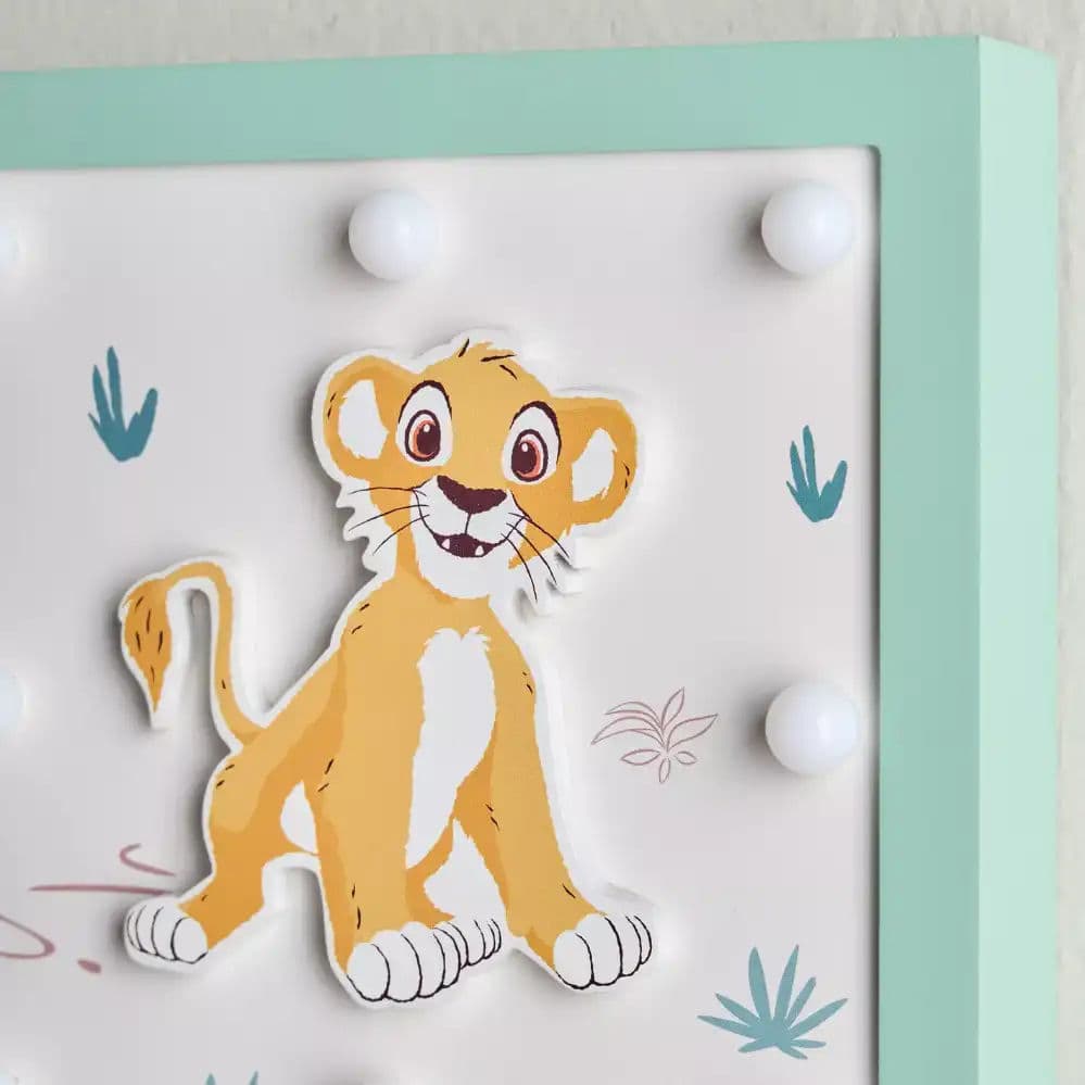 إضاءة حائط ليد - lion king