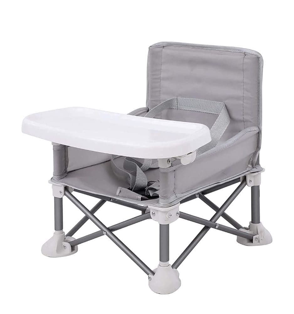 كرسي مرتفع محمول قابل للطي لتناول الطعام