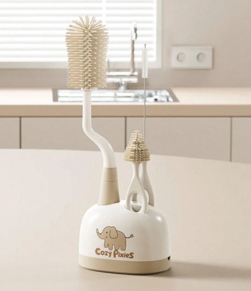 كوزي بيكسي، على شكل فيل كاكي، مكونة من 3 قطع