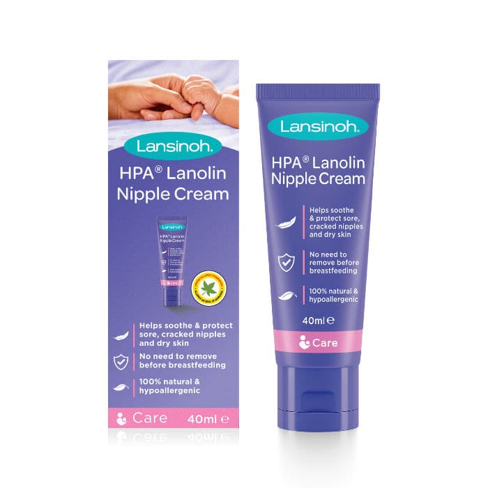 لانسينو اتش بي ايه لانولين للحلمات المتقرحة 40 مل - lansinoh