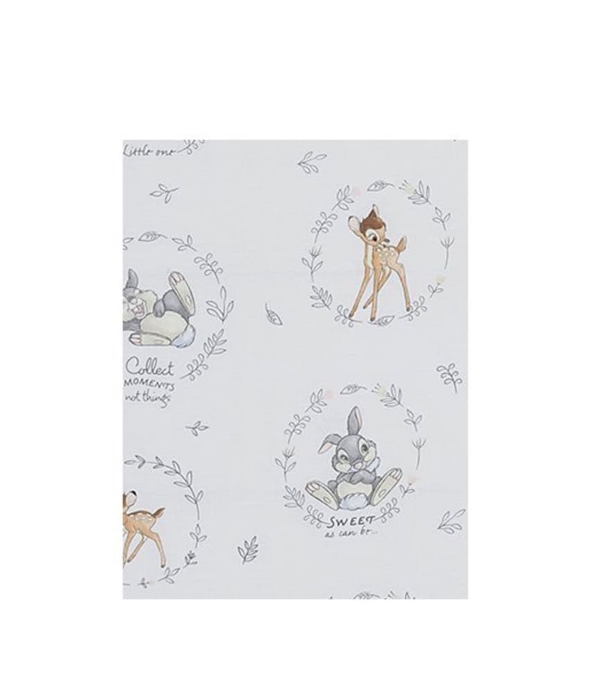 طقم فراش بطبعة بامبي مقاس 120x150