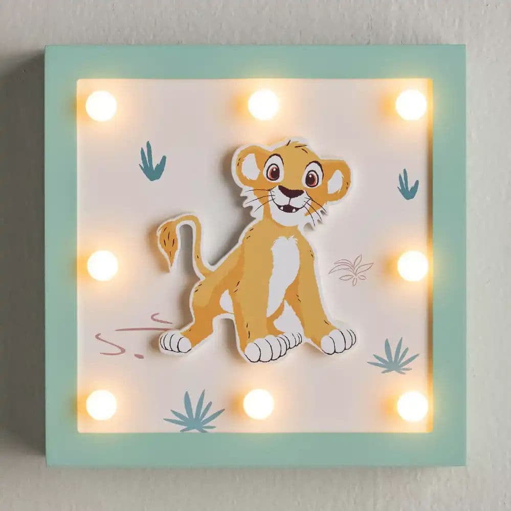 إضاءة حائط ليد - lion king